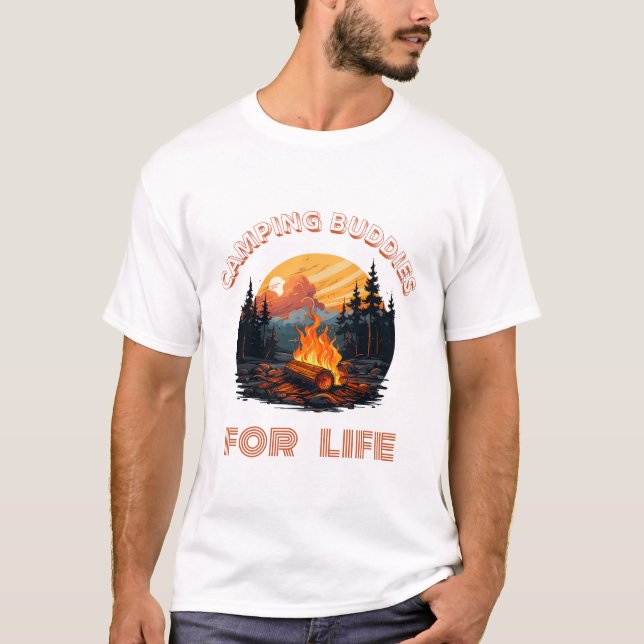 T - Shirt für Wohnmobile mit modernem Design (Vorderseite)