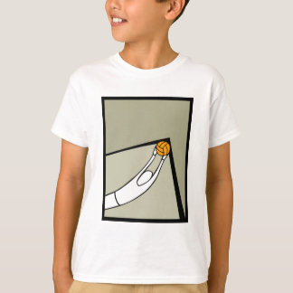 T - Shirt Fußball-Torhüter erwischt einen Schuss