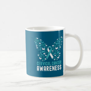T-Shirt Gebärmutterhalskrebs-Bewusstseinsmonat Sch Kaffeetasse