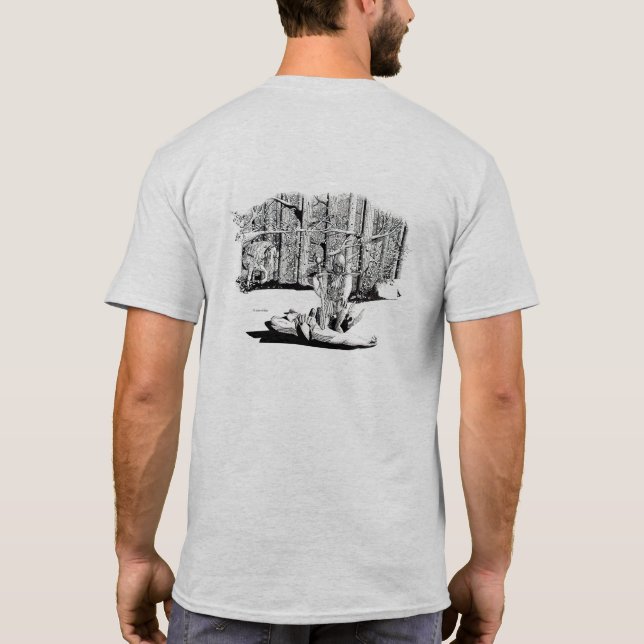 T - Shirt - gefallener Kamerad (Rückseite)