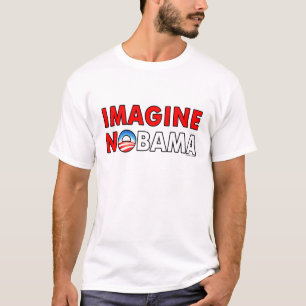 T - Shirt gegen Obama "Imagine Nobama"