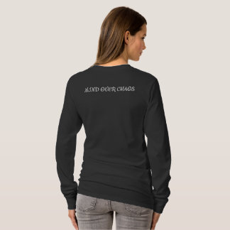 T-Shirt, Geist über Chaos – Minimalistisches abstr T-Shirt