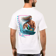 T - Shirt Generation X 80er Florida Surfer Typ