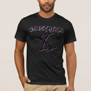 T - SHIRT GENERATION X 80ER HAARBANDS