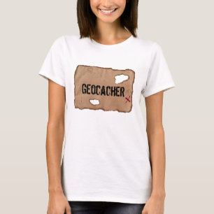 T-Shirt: Geocacher (Schatzkarte) T-Shirt