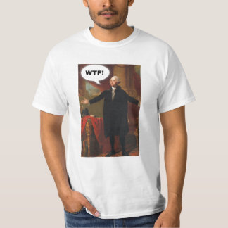 T - Shirt George Washington WTF (ohne Titel)