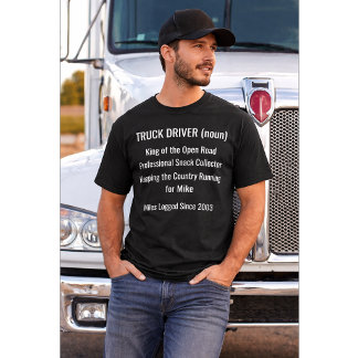 T-Shirt-Geschenk mit Definition für LKW-Fahrer von T-Shirt
