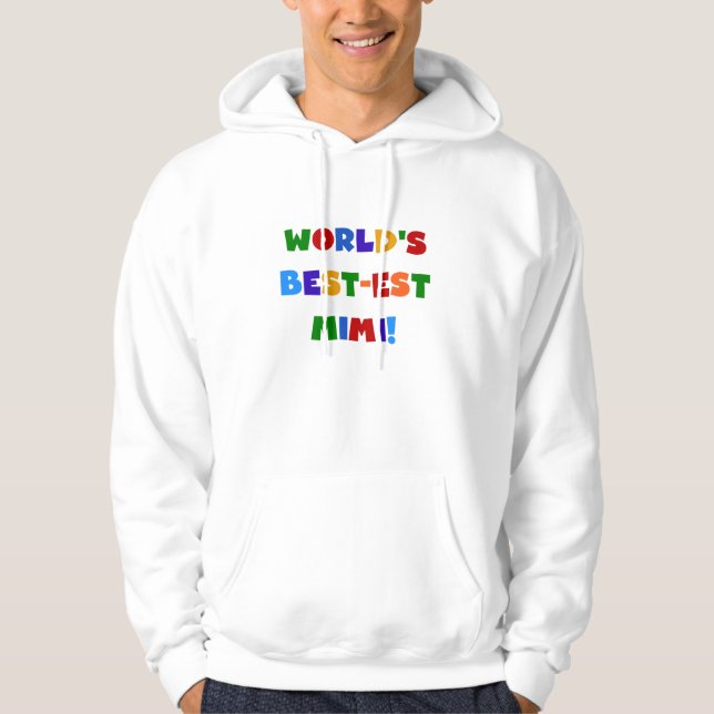 T - Shirt-Geschenke des Gut-est der Welt helle Hoodie (Vorderseite)