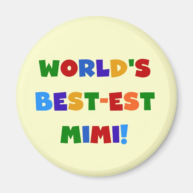 T - Shirt-Geschenke des Gut-est der Welt helle Magnet (Vorne)