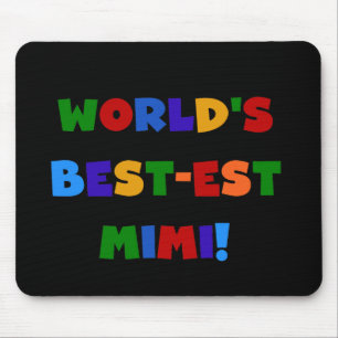 T - Shirt-Geschenke des Gut-est der Welt helle Mousepad