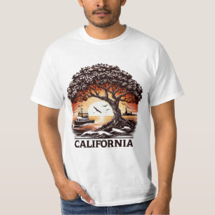 T - Shirt Gestaltung des Sonnenuntergangs mit Kali