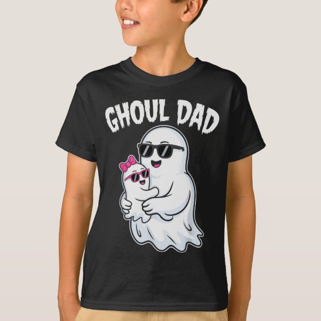 T-Shirt Ghoul Dad Männer Daddy Soky Halloween-Geis (Vorderseite)