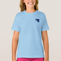T - SHIRT GIRL'S CLOUD ÖKO DESIGN STIL
