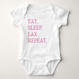 T - Shirt GIRLS PINK LACROSSE COACHES BABY SÄUGLIN