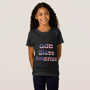 T-Shirt "Girls' Radiant Patriotism" - Fette Sterne