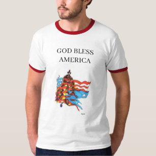 T - Shirt: GOD BLESS AMERICA T-Shirt