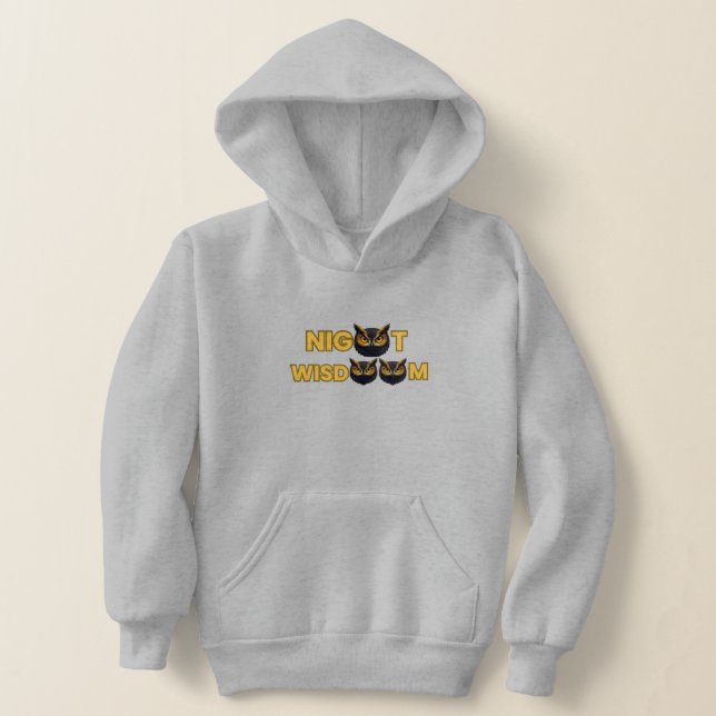 T-Shirt“Golden Owl Icon – Minimal Night Wisdom  Hoodie (Ablage )