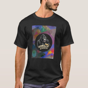 T-Shirt Gorilla Käse Abstrakt 1