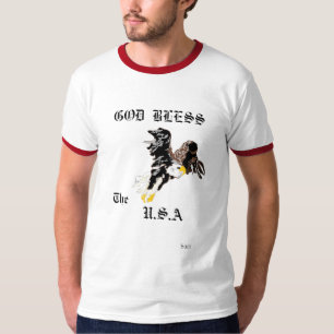 T - Shirt : Gott segne die USA A