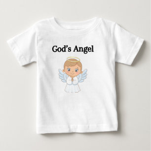 T-Shirt „Gottes Engel“ für neugeborene Babys 3-6 M