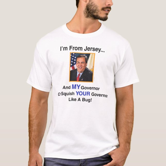 T - Shirt Gov. Chris Christie (Vorderseite)