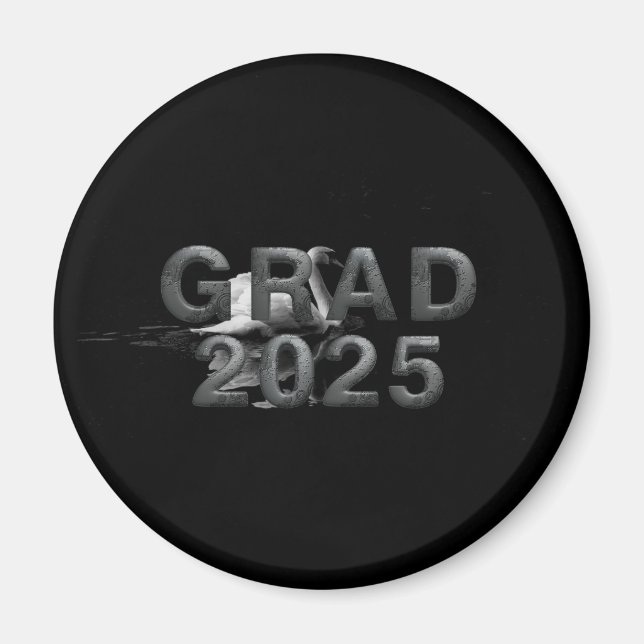 T-SHIRT Grad 2025 Magnet (Vorne)