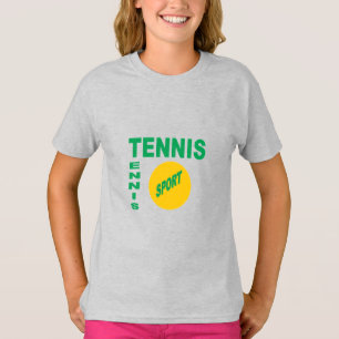 T - Shirt Grids füllen DESIGN TENNIS SPORT