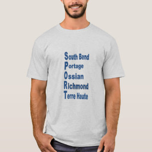 T - Shirt Gris homme SPORT INDIANA