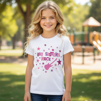T-Shirt: Große Schwestern rocken Kids T-Shirt