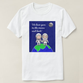 T - Shirt Großeltern Astronauten von Jo Images