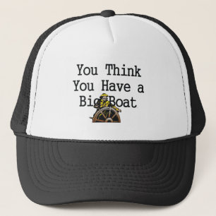 T-SHIRT großes Boot Truckerkappe