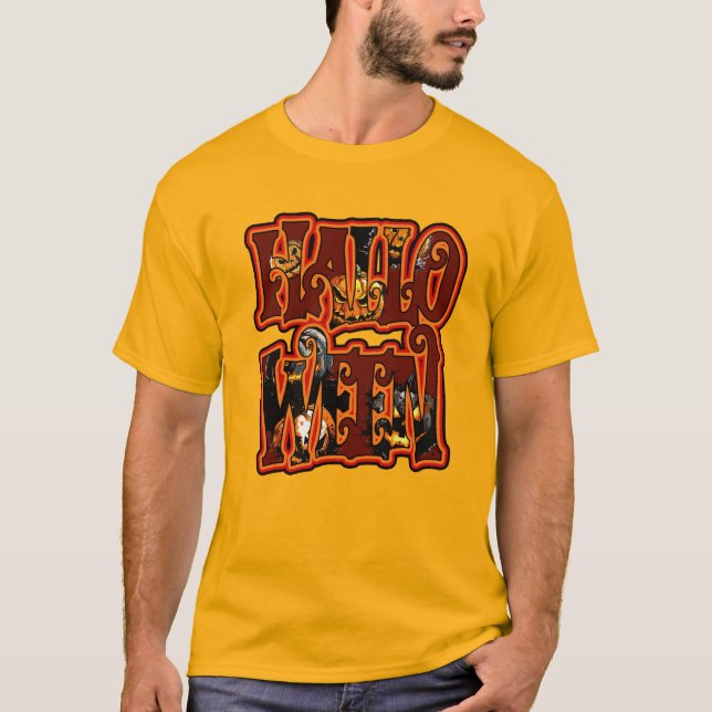 T - Shirt Halloweeen (Vorderseite)