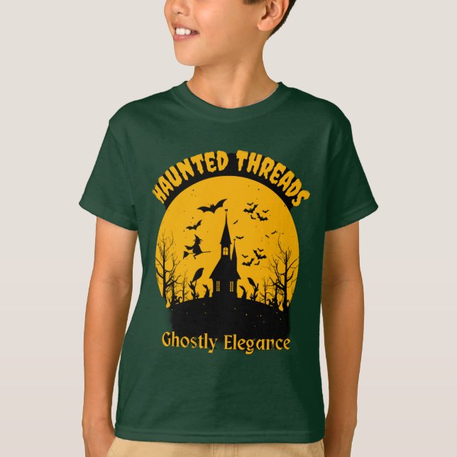 T - Shirt Halloween Elegance (Vorderseite)