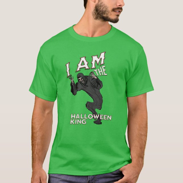 T-Shirt Halloween King-Freund (Vorderseite)