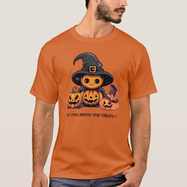 T-Shirt : HALLOWEEN Kürbisse #2 (Vorderseite)