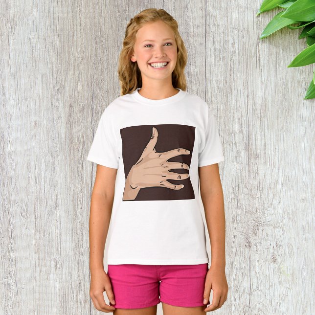 T - Shirt Handmädchen (Von Creator hochgeladen)