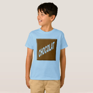 T-Shirt Hanes Tagless Child Design SCHOKOLADE