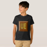 T-Shirt Hanes TAGLESS UE SCHOKOLADE BONBONS