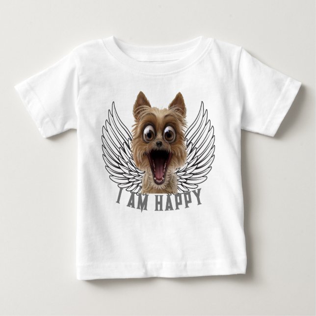 T - SHIRT HAPPY BABY (Vorderseite)