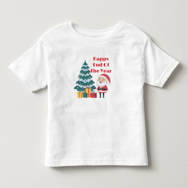 T - Shirt Happy End of the Year . (Vorderseite)