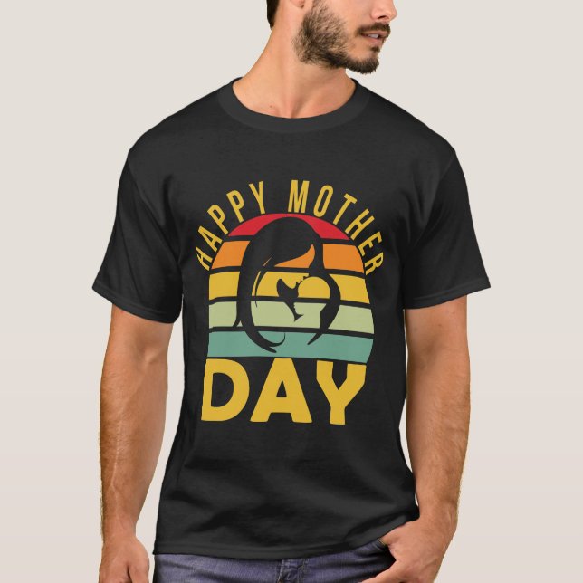 T - Shirt Happy Mother Day (Vorderseite)