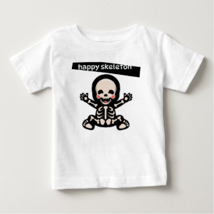 T - SHIRT HAPPY SKELETON FÜR KINDER