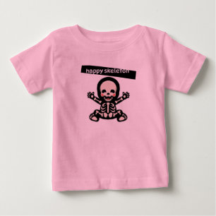 T - SHIRT HAPPY SKELETON FÜR KINDER