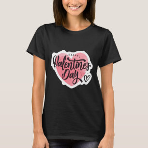 T - Shirt-Happy-Valentinstag T-Shirt