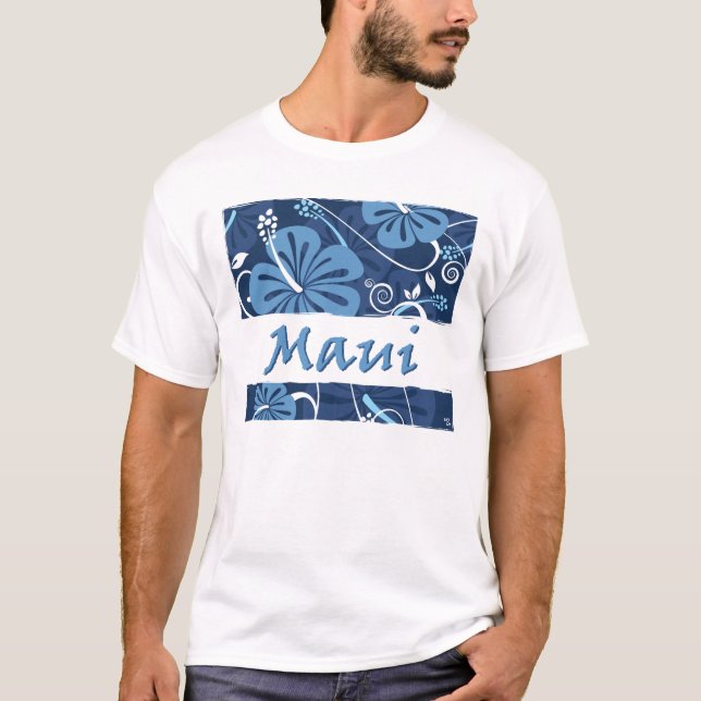 T - SHIRT Hawaiis Maui (Vorderseite)