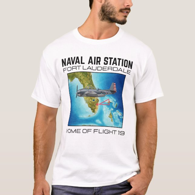 T-Shirt Heim der Flugstaffel 19 (Vorderseite)