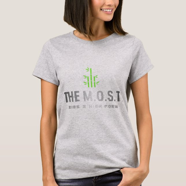 T-Shirt (Hellgrau Klassisch) (Vorderseite)