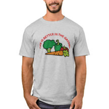 T-Shirt Herren - Das Leben im Garten ist besser