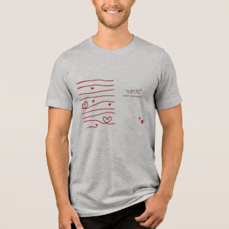 T - Shirt Herrengrün für Valentinstag