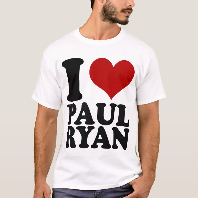 T-Shirt Herz I Pauls Ryan (Vorderseite)